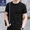 Men's Solid Color Short Sleeve T-shirt