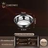 316 Stainless Steel Multi-Use Kitchen Bowl: Mixing, Cooking, Washing, Soup, Rice, and More.