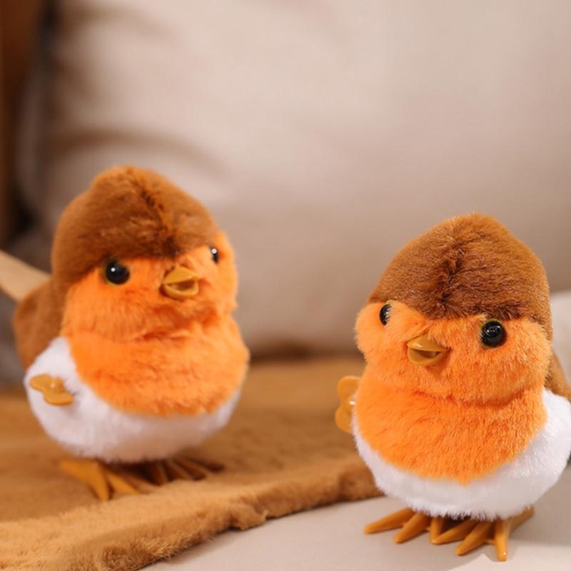 Jumping Robin Wind Up Toy Bird Jumping Clockwork Toy for Kids Classroom Gifts Birthday Parties Favor Goody Bag Filler