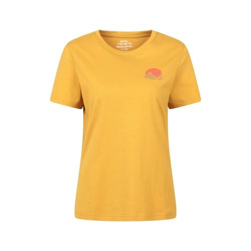 Mountain Warehouse Womens/Ladies Sunset Back Print T-Shirt