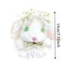 Princess Pearl Dress Plush Rabbit Keychain Cartoon Drooping Ear Rabbit Pendant  Backpack Decor