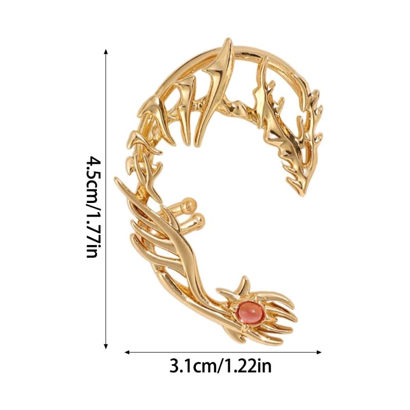 Stylish Dragon Ear Wrap Not Piercing Earrings Unique Ear Cuff Unisex Earrings Stylish  Ear Jewelry Gift for Man Woman
