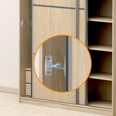 6/10/15 pezzi Magnete invisibile per porta dell'armadio con vite in acciaio inossidabile ultra sottile senza foratura