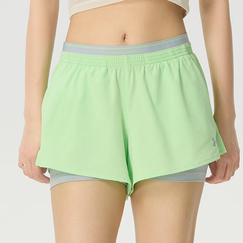 Under Armour Breathable Woven 2 In 1 Training Shorts Women Shorts 6009967-712