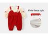 Autumn Long Sleeve Baby Romper – Newborn/1-Year-Old Girl Outfit