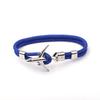 European & American Trend Anchor Men's Airplane Bracelet with Polyester Rope