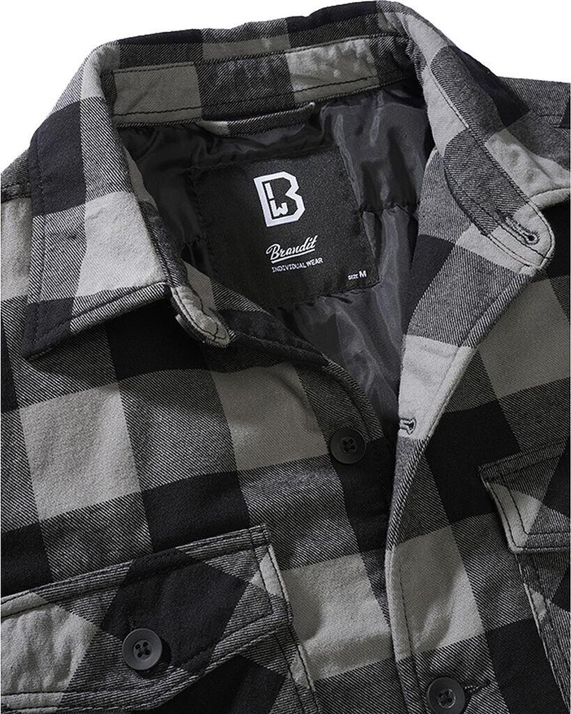 Зимняя куртка Brandit Lumberjacket (9478) black/charcoal