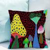Yayoi Kusama Pumpkin Pillowcase for Living Room Double-sided Printing Cushion Cover 40x40cm Throw Pillow Covers Decorative Sofa