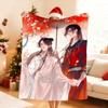 Hot H Heaven O Official B Blessing Cartoon Blanket For Soft Throw Blanket for Picnic Bed Sofa Home Bedroom Cozy Warm Comfortable