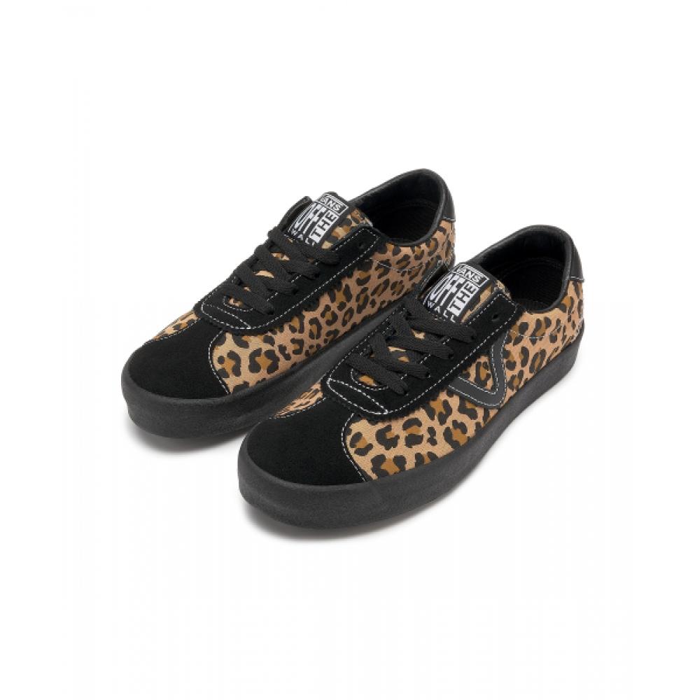 Vans Sports Low   Leopard Black Vn000ctdblk1