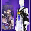 Schwarzes Turm-Cosplay-Kleid für Damen, bequem und stilvoll!