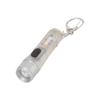 Strong Light Mini Keychain Flashlight Outdoor Portable Super Bright Multifunction LED Flashlight USB Rechargeable