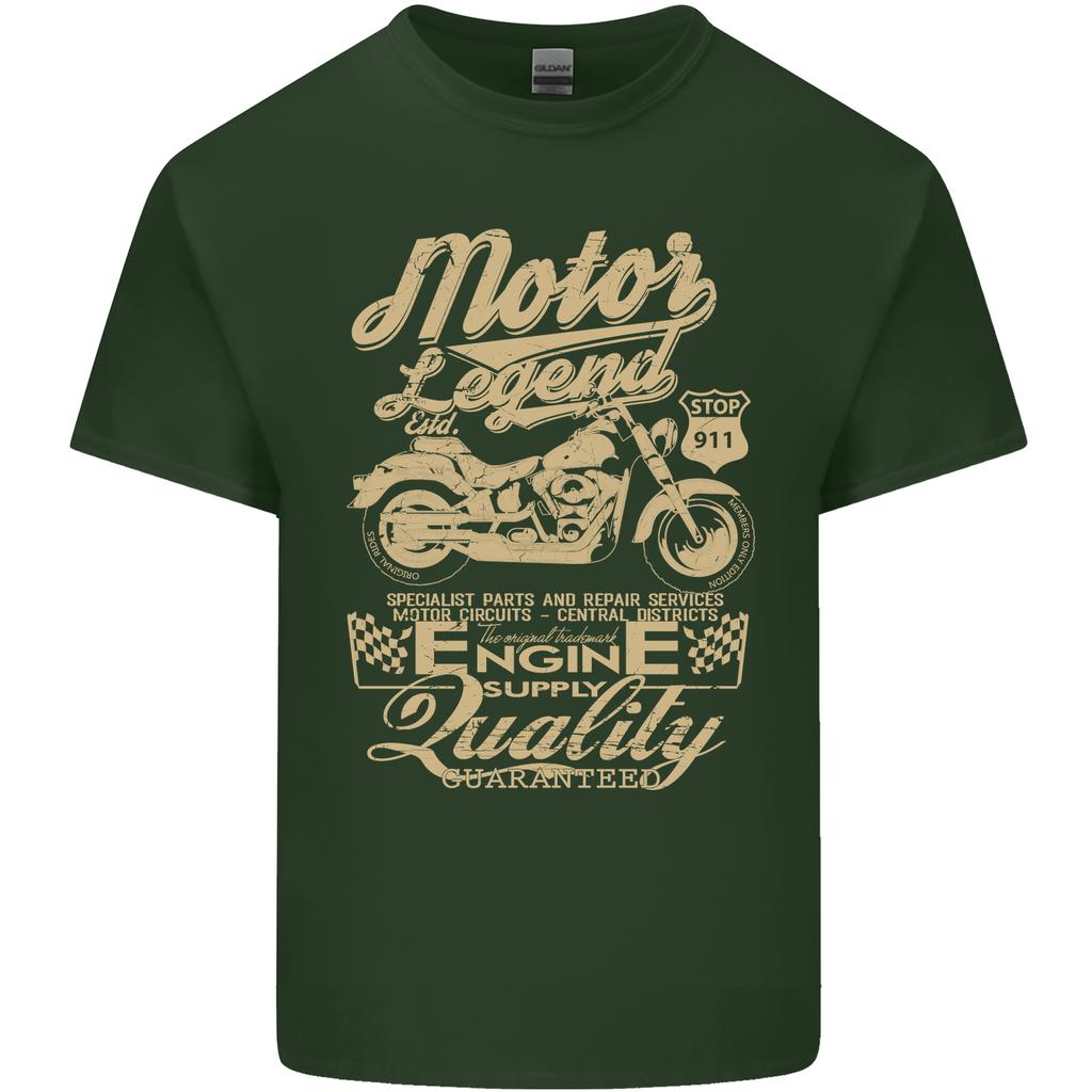 Motor Legend Biker Motorbike Motorcycle Unisexs Light Cotton TShirt