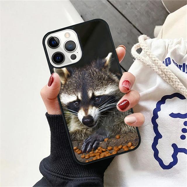 raccoon Unique Design Phone Case Cover For iPhone 17 Air 15 16e 14 13 12 Pro Max 11 Pro Max Plus Coque Shell