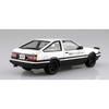 Aoshima Bunka Kyozai Initial D No.1 Takumi Fujiwara AE86 Trueno Project D Specification 1/24 Scale Plastic Model