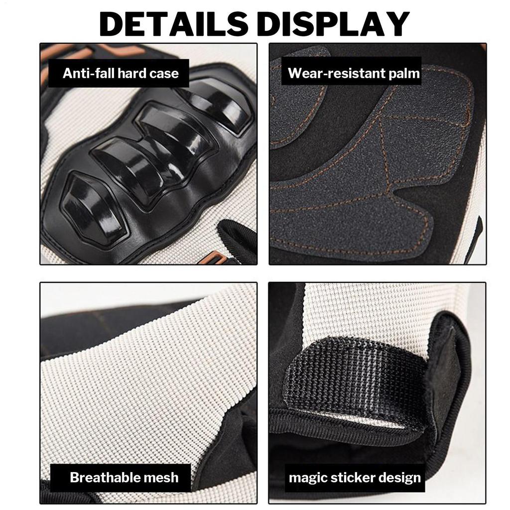 Motorcycle Gloves Men Ta&ctical Hunting Shooting Knuckle Protection Sports Full Finger Cycling Bike Gloves Half/full Finger