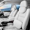 Perforovaná semišová opěrka krku a beder pro Mercedes S-Class Maybach