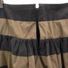 LANVIN en Bleu Border Pattern Mini length Balloon skirt With inner pants Women Used