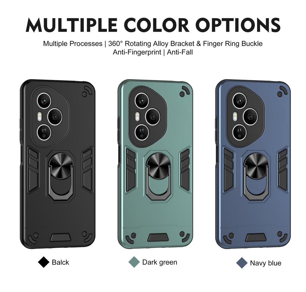 Military Armor Shockproof Case For Honor 400 Pro 400 Lite 400Pro 400Lite Protective Cover Ring Stand Holder Fundas Coque