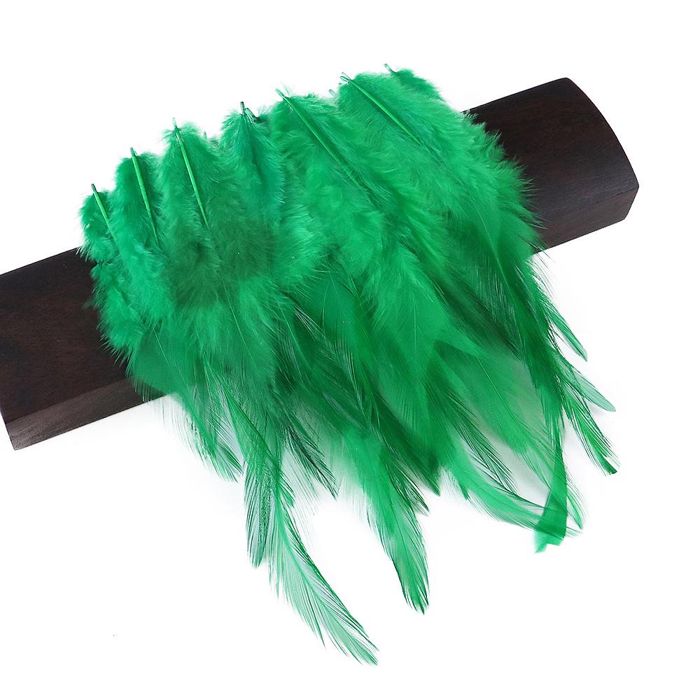 50Pcs High Quality Pheasant Rooster Feather 4-6"/ 10-15Cm Natural Dyed Chicken Plumes for Crafts DIY Jewelry Earring Accessories