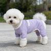Vêtements pour animaux de compagnie pour chiens et chats: Combinaison à quatre pattes, Anti-moustiques, pour Grandes Races - Idéale pour la Climatisation, Teddy, Bichon.