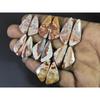 Natural Crazy Lace Agate Matched Pair Fancy Cabachon Gemstone 07Pair Lot C-2766