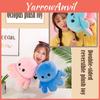 Adorable Double-sided Flip Reversible Octopus Plush Toy For Kids With Soft Texture