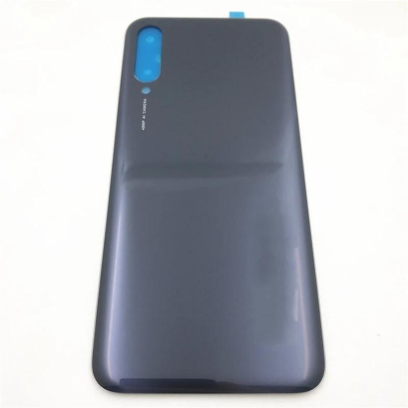 

Glass Back Battery Cover Housing Door Rear For Xiaomi Mi CC9 CC 9 Lid Phone Shell With Adhesive tape чорний