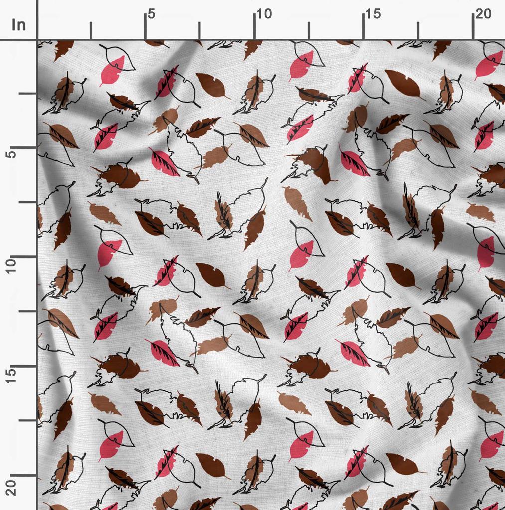 Soimoi Floral Print, Silk Fabric, Decor Sewing Fabric by The Yard 42 Inch Wide,  Decorative Fabric for Shirts Suits Ties, Black &