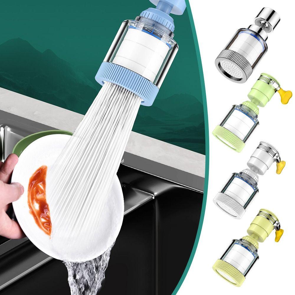 360° Rotate Kitchen Anti-Splashing Faucet Splash Proof Replaceable Filter Faucet  Kitchen Use