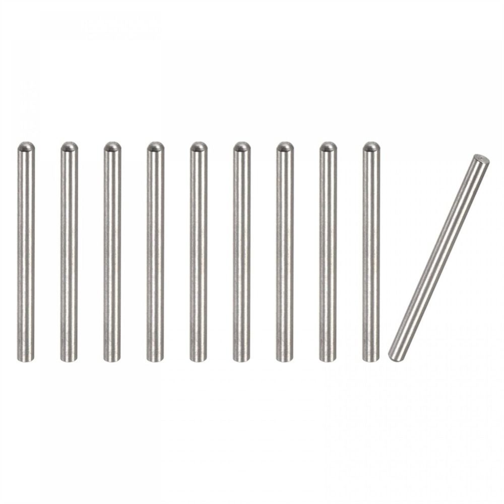 10Pcs Stainless Steel Bunk Bed Pins 28/30/35/40/45/50mm Length Round Head Smooth Fasten Elements