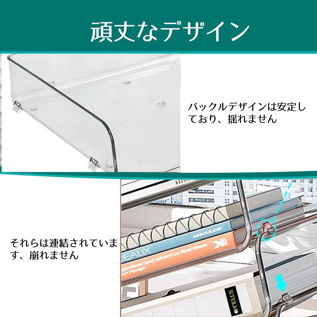 Wallfire Document 4 Vertical Document Letter Tabletop Storage Letter Document Document A4 Document Organizing Stationery Office Organization Case,