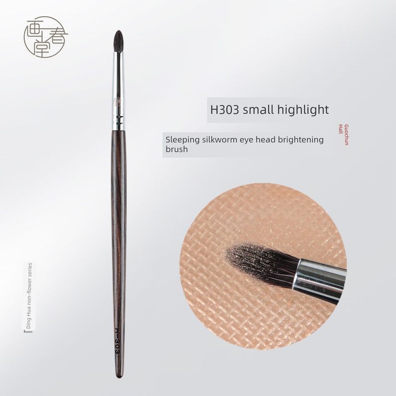 

Painting Chuntang H303 Sharp Cone Flame Eye Head Highlighter Brush H303 Pointed Cone Detail Eye Shadow Brush (1 Pack)