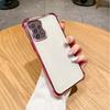 For Samsung A33 Case Galaxy A52 A32 A52S A53 A54 A55 A73 A51 4G Phone Case Four Corners Thickening Shookproof Plating back cover