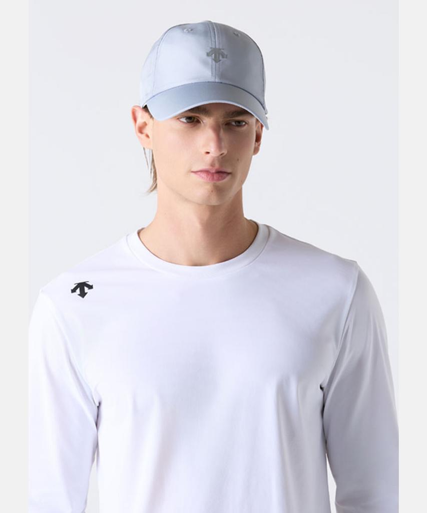 DESCENTE Swiss Triathlon Sun Shield Ball Cap Grey Sr123Icp11