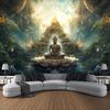 1 szt. Bohemian Tapestry Mandala Buddyjska Dekoracyjny Gobelin Ścienny Nadaje się do Dekoracji Domu w Sypialni i Salonie