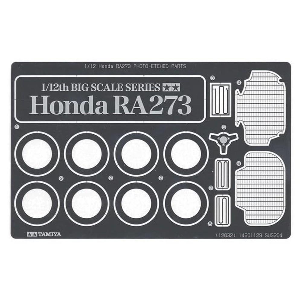 Tamiya 1/12 Big Scale Series No.32 Honda RA273 Plastic Model Kit with Etched Parts