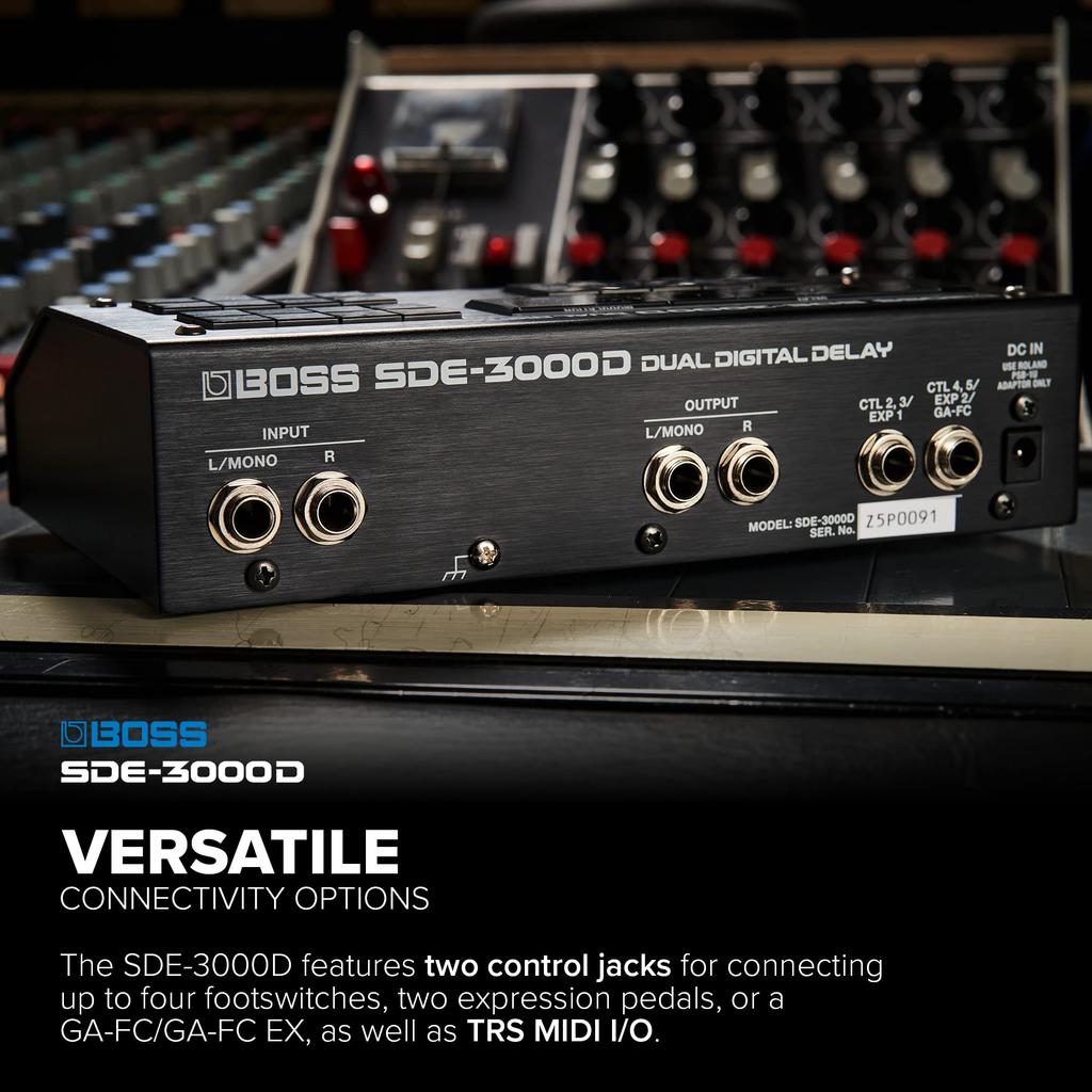 BOSS SDE-3000D Dual Digital Delay Delay SDE3000D BOSS