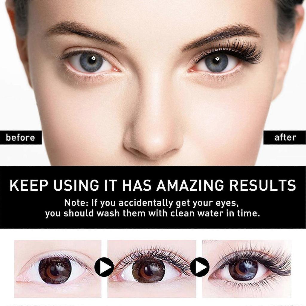 3ml Enhancer Eyelash Growth Serum Promote Curling Mascara Curling Volume Thicker Lashes Natural Curling Eyelashes Lengthening Serum