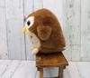 Take Off Lucky Owl Music Box Medium Brown [Used]
