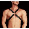 Hot Erotic Underwear BDSM Fetish Costume Men Gay Leather Harness Body Bondage Belt Strap Punk Rave Cock Cage Chastity Panties