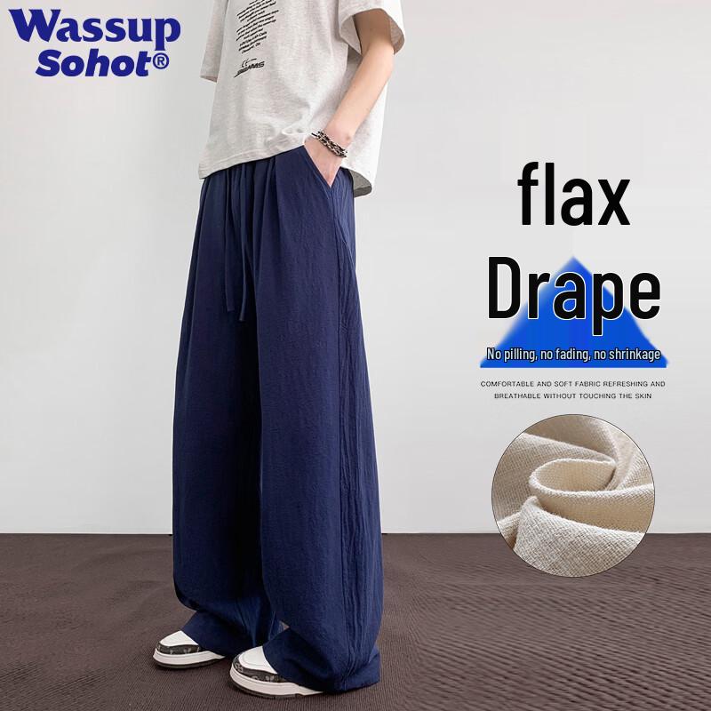 Wassup Sohot Men s Summer Casual Wear S