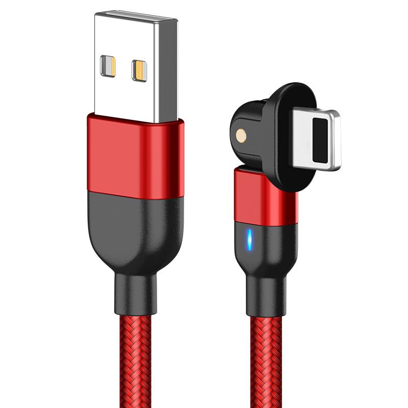2024 Patent Private Model 0.5M 1M 2M 180 Degree Rotation Fast Charging Micro C Computer Compatible Pure Copper Conductor Data