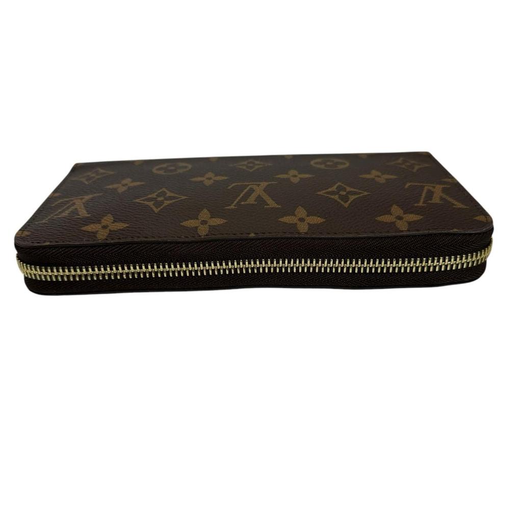 LOUIS VUITTON Monogram Zippy wallet Long Wallet purse Monogram canvas M42616 Used