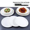 Commercial Melamine Round Flat Plate