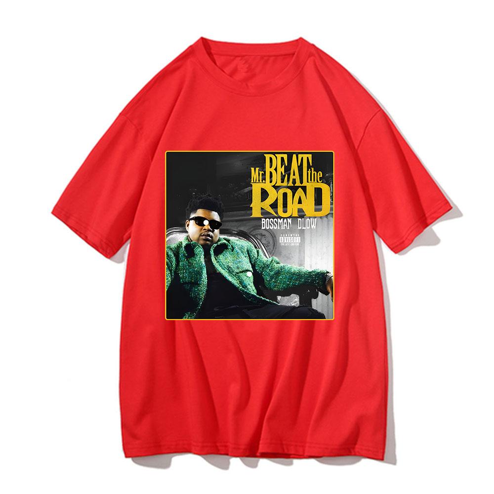 BossMan Dlow Pattern printed T-shirt Hip HopShort sleeved men women Tee-shirt new fashionable cotton Tshirt Fan Creative Gifts