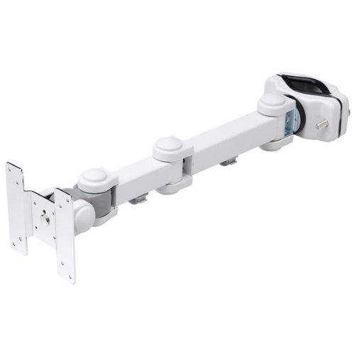 Sanwa Supply Pole-Mounted LCD Monitor Arm, 75 x 75/100 x 100mm, 2 Positions, CR-LA354