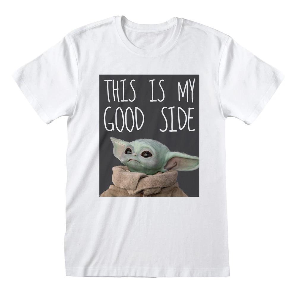 The Unisexdalorian Baby Yoda The Child Good Side Licensed Tshirt Unisexs L