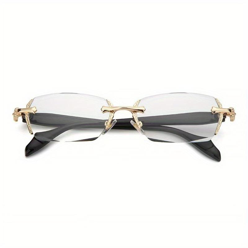 Men's High-definition Anti Blue Light Glasses - Retro Transparent Lens Full Frame Design Fashionable Unisex Glasses