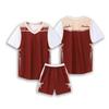 237 Basketball Jersey Fake Two-Piece Set Adult Children'S Clothing Men'S Print Team Jersey 3Xs-5Xl